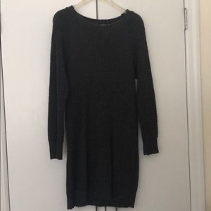 Cozy sweater dress